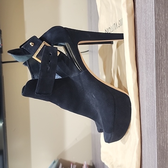 LOUIS VUITTON SUEDE 40 - Picture 3 of 9